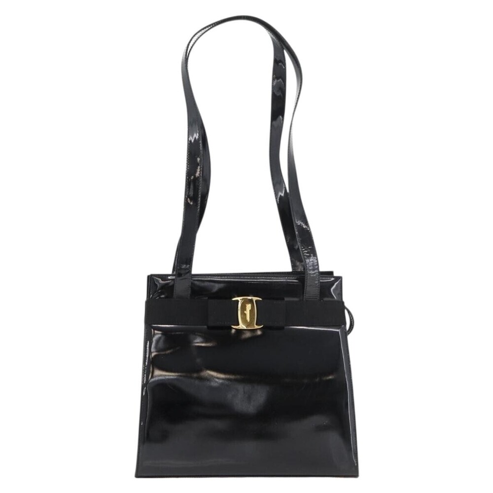 Salvatore Ferragamo Vala Patent leather